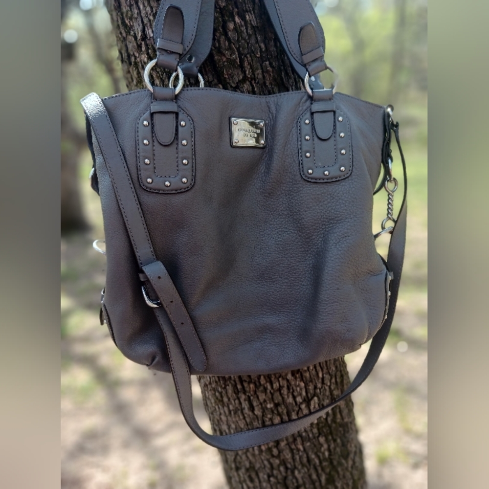 Michael Kors Gray Handbag.